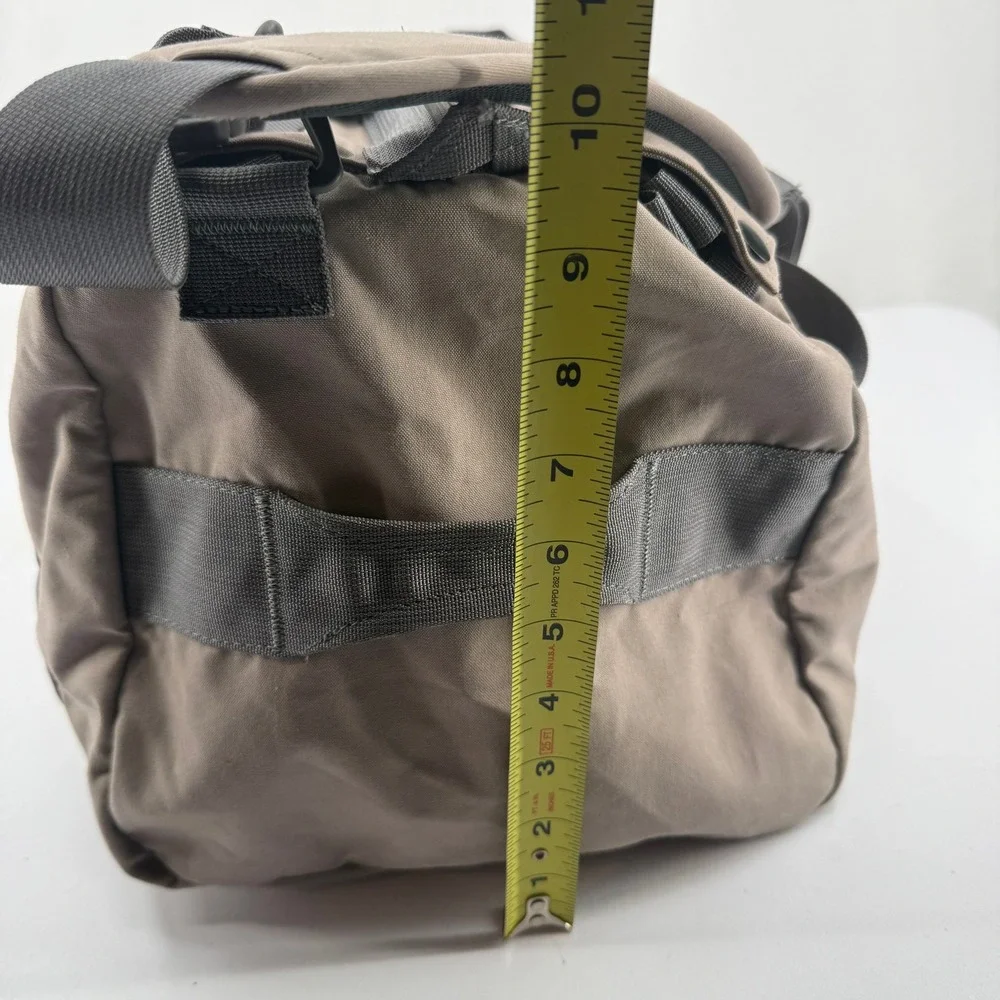 Cotopaxi Duffel Bag Unisex Tan Canvas Backpack Straps Travel Luggage